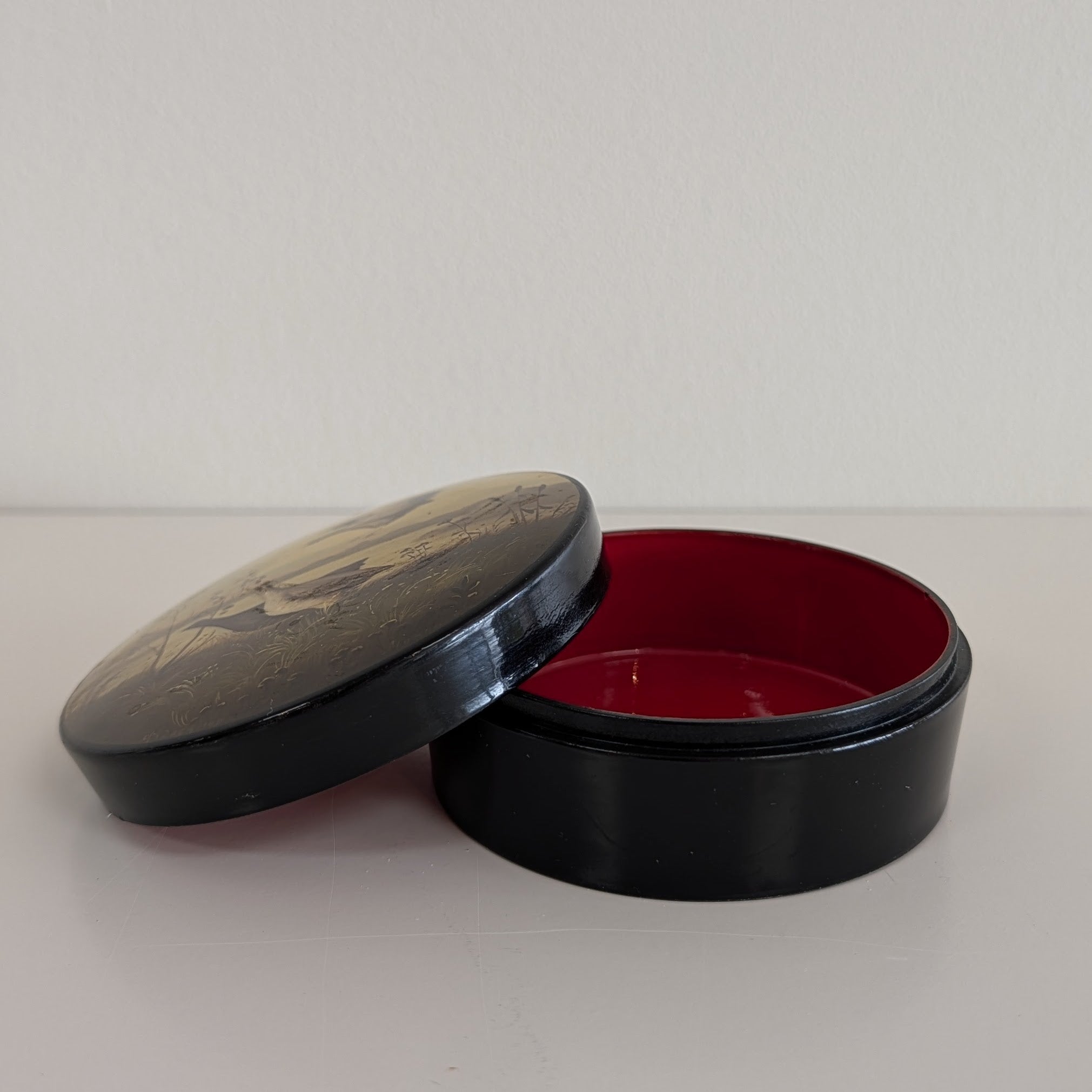*Found* Painted Trinket Box