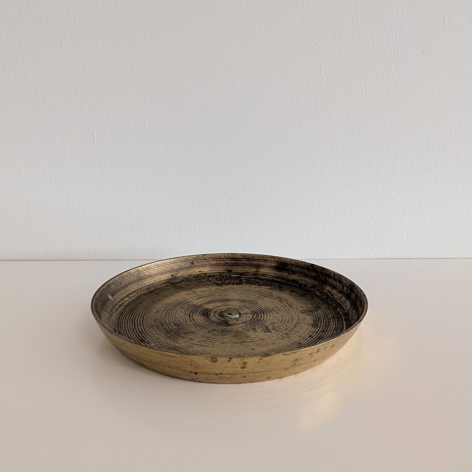 *Found* Brass Plate