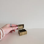*Found* Brass Decorative Box