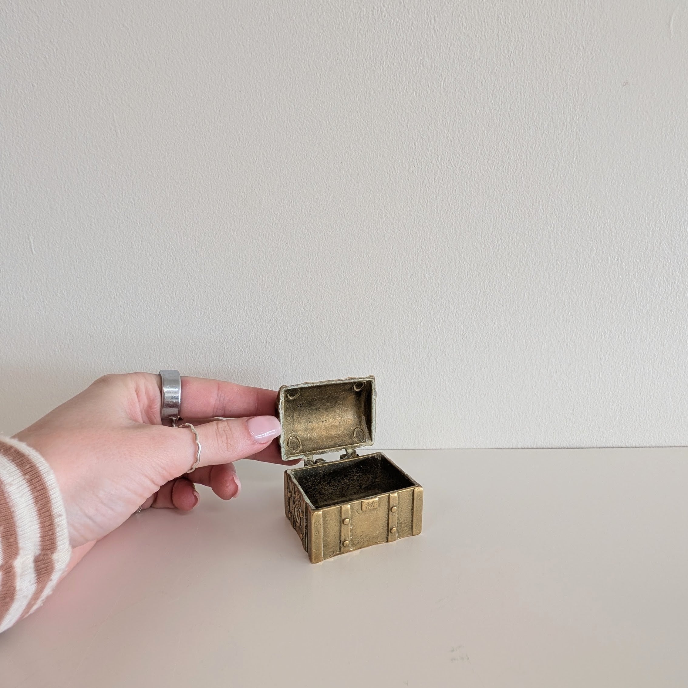*Found* Brass Decorative Box