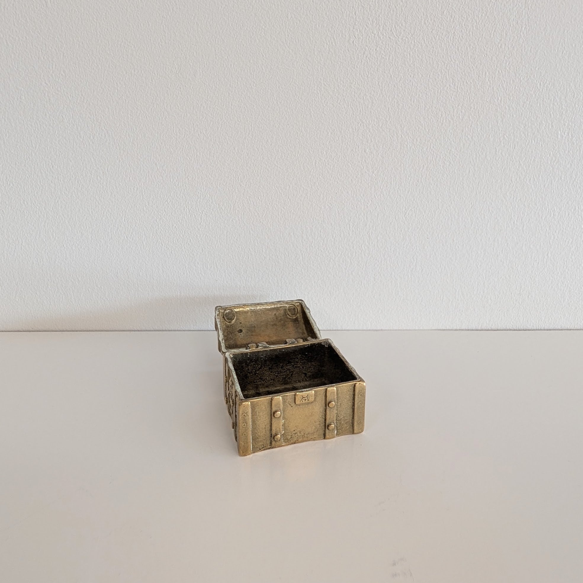 *Found* Brass Decorative Box
