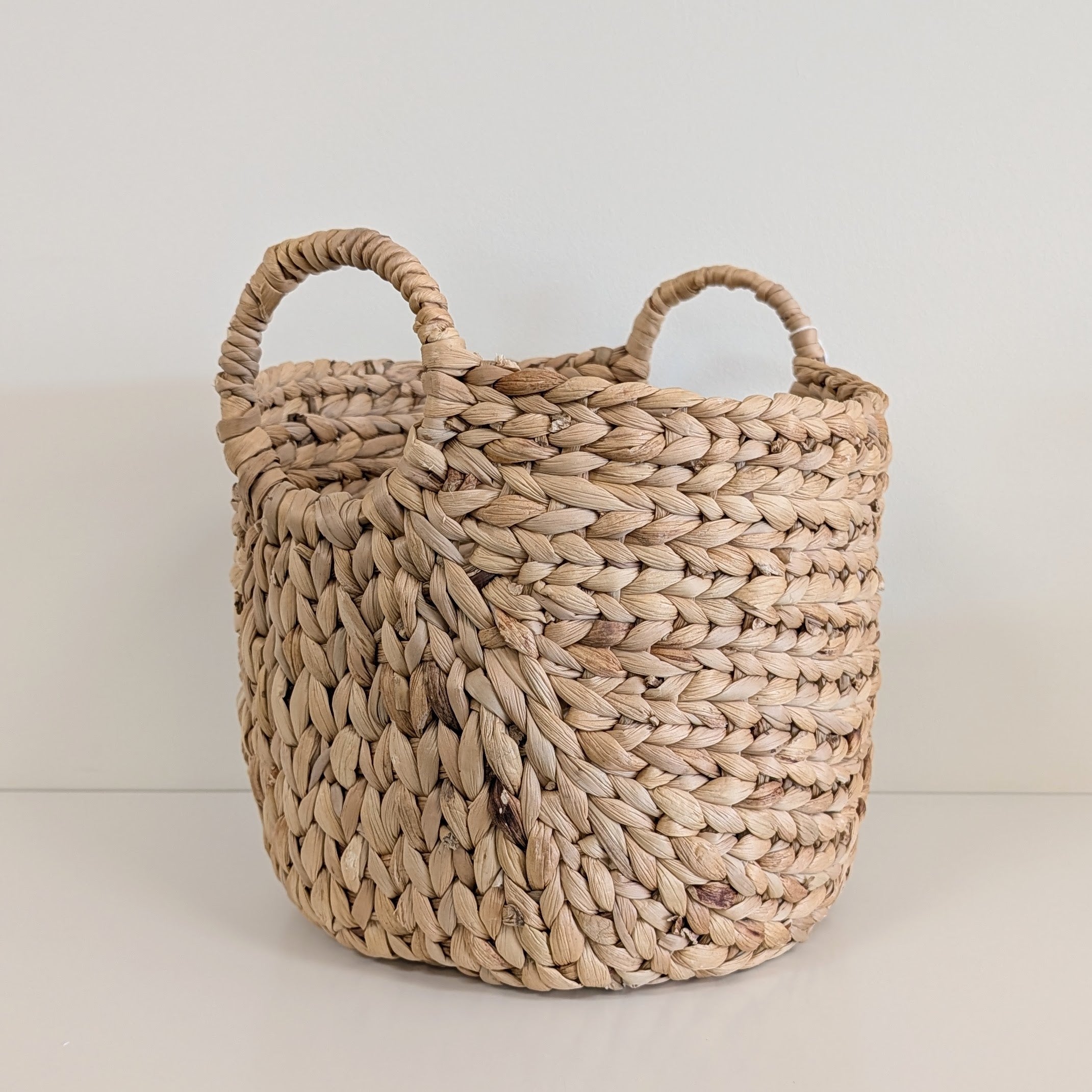 Basket w/ Round Handles - Large