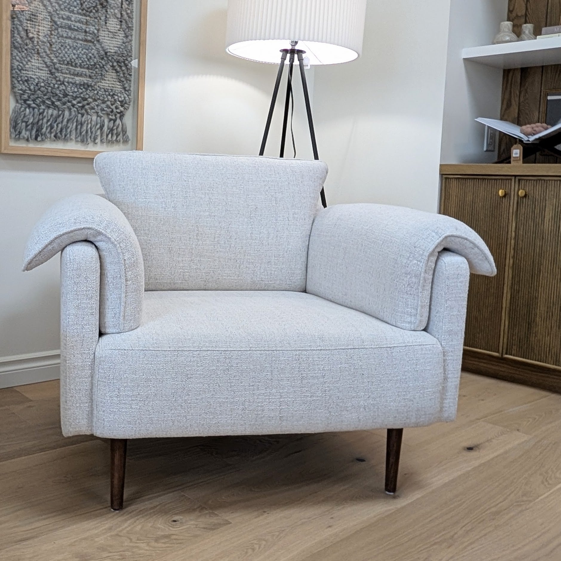 Boucle Accent Chair