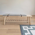 Modern Slat Bench