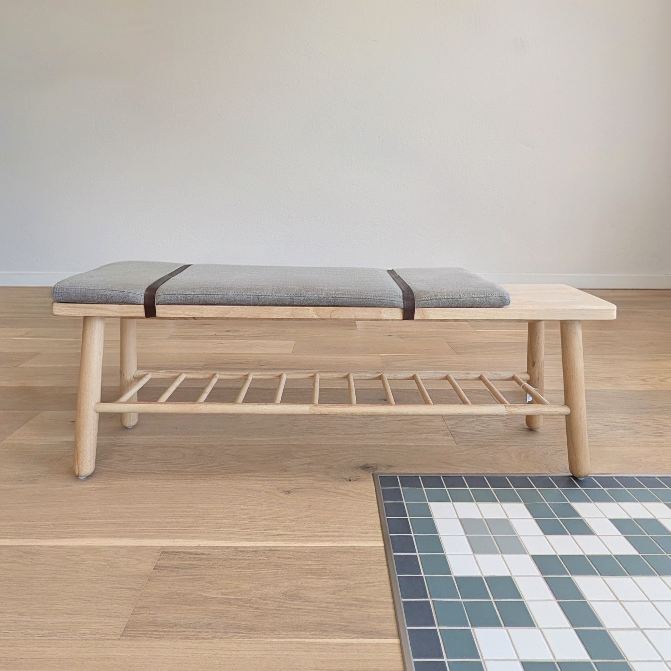 Modern Slat Bench