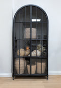Arched Glass Cabinet