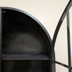 Arched Glass Cabinet