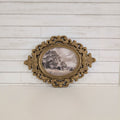 Oval Framed Landscape