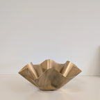 Metal Wavy Bowl