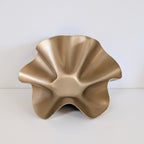 Metal Wavy Bowl