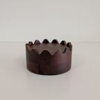 Wood Coasters in Scalloped Box