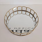 Glass Mirror Tray