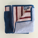 Stretch Bath Towel - Two Tone