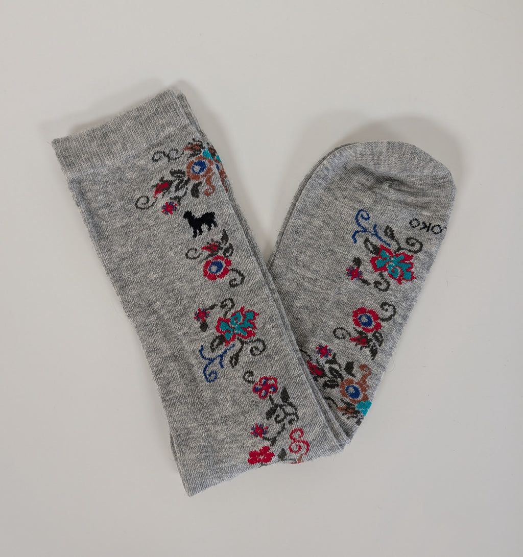 Alpaca Wool Crew Socks