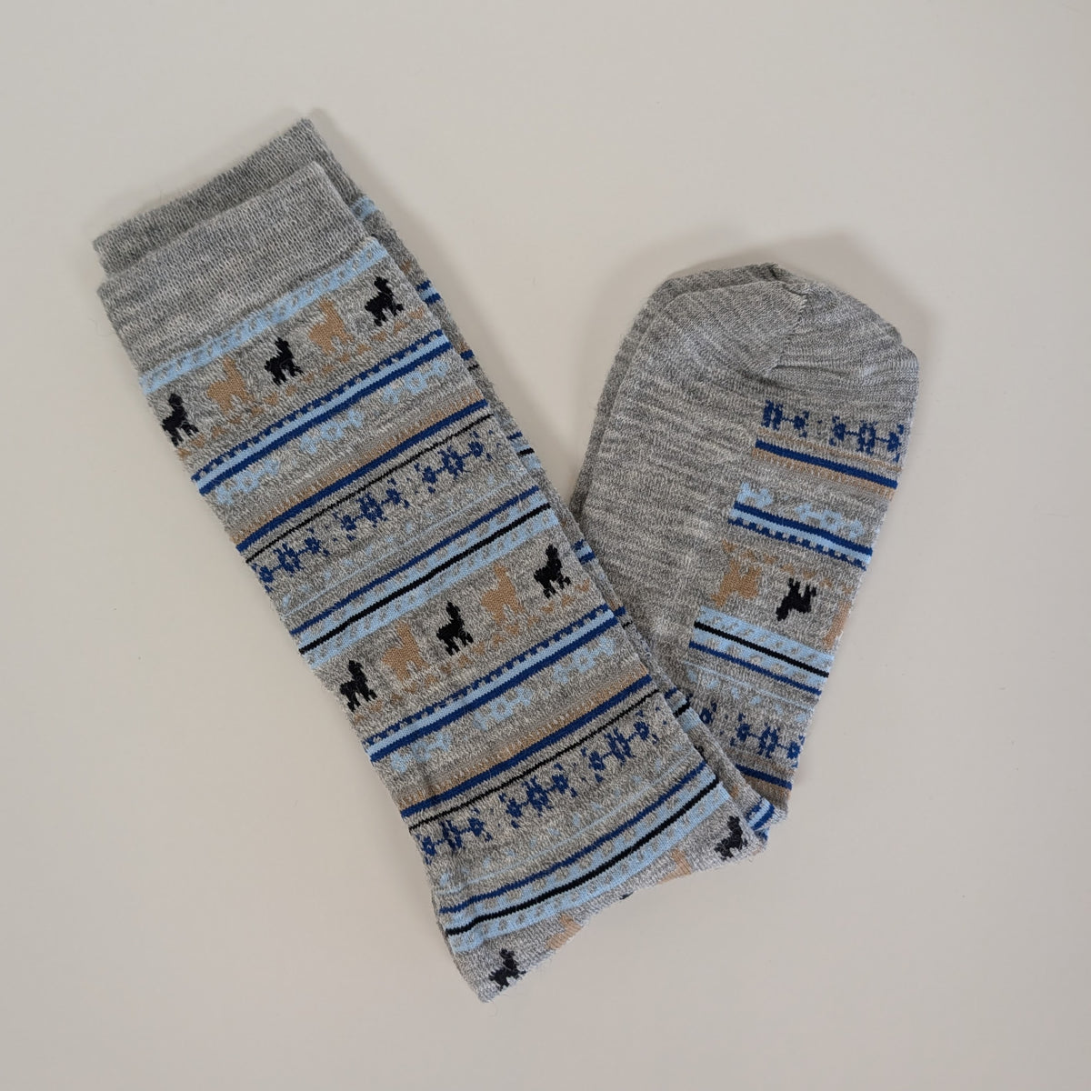 Alpaca Wool Crew Socks