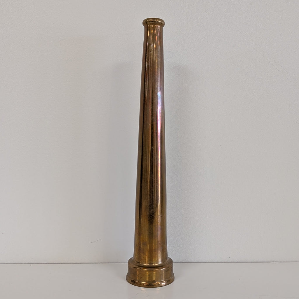 Vintage Fireman Hose-End