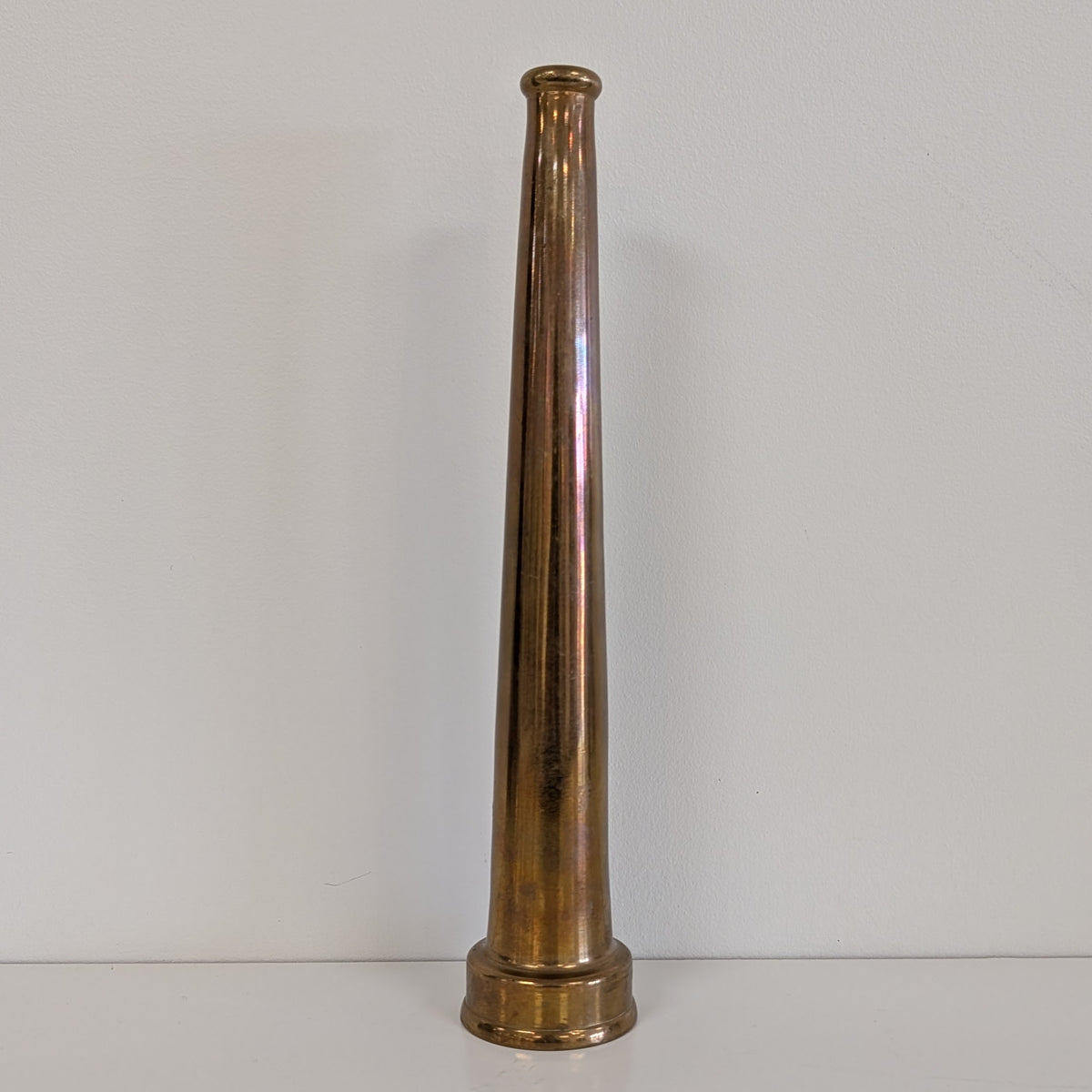 Vintage Fireman Hose-End