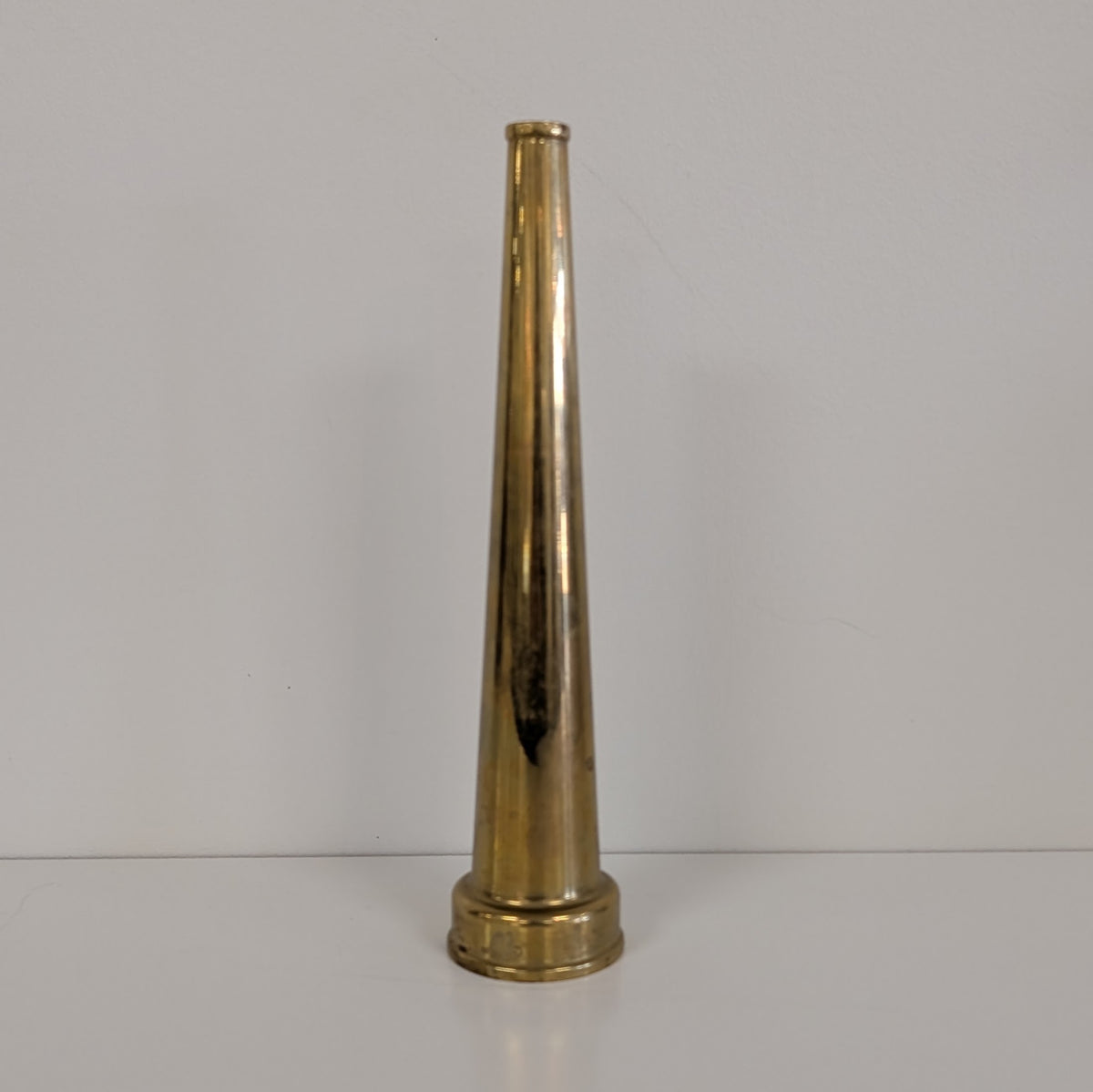 Vintage Fireman Hose-End