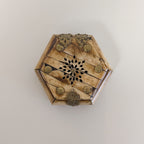 Vintage Hexagon Trinket Box