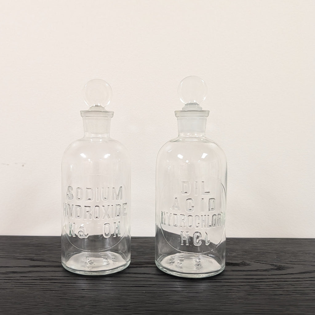 Vintage Apothecary Bottles