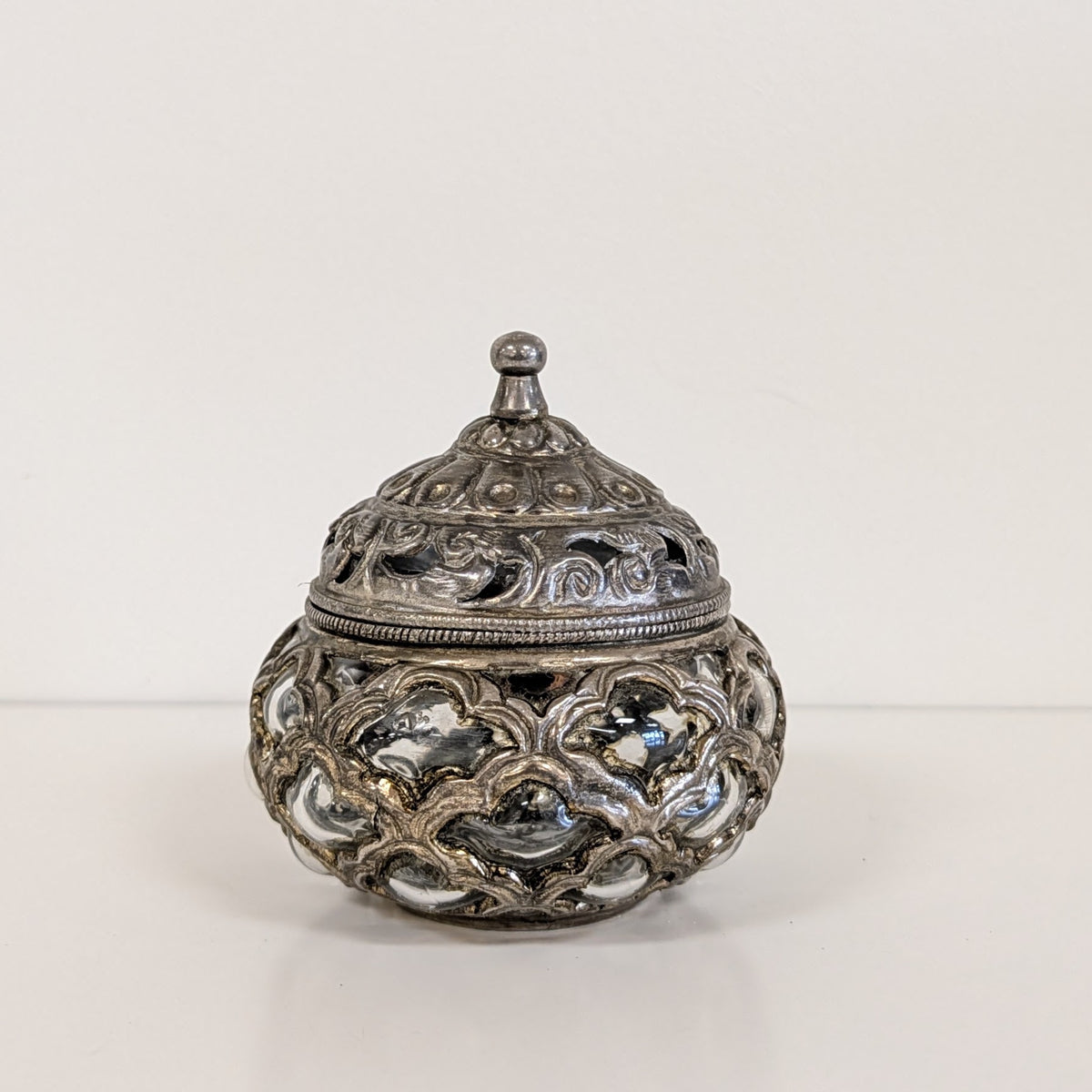 Vintage Decorative Lidded Container