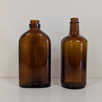 Vintage Brown Glass Jar