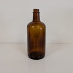 Vintage Brown Glass Jar