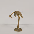Vintage Brass Stork