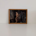 Framed Pondering Woman